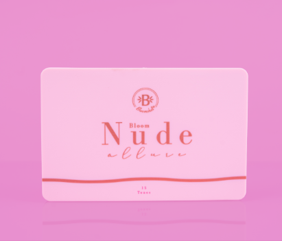 Bloom Nude Allure 01 - Paleta Nude Versátil BLOOMSHELL