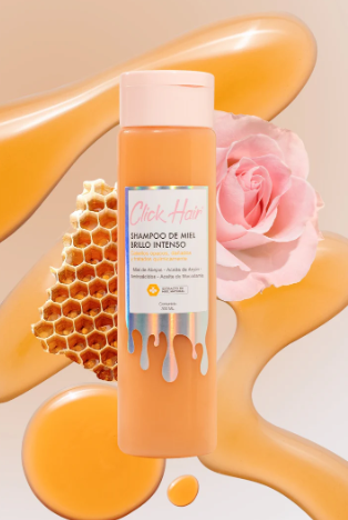 Shampoo Miel Brillo Intenso CLICK HAIR