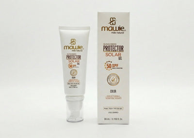 Protector Solar SPF 50 con Color MAWIE