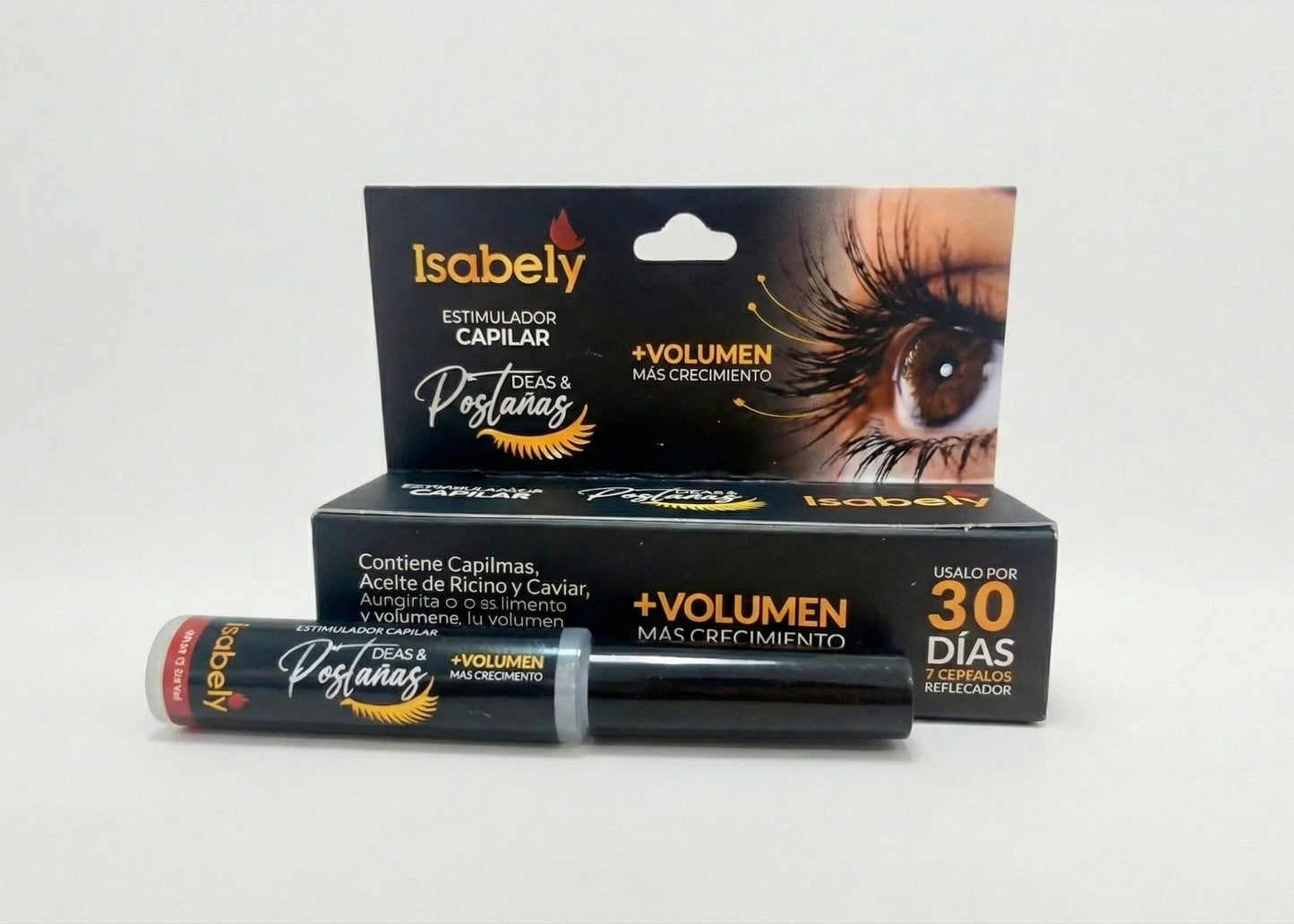 Estimulador Capilar Crecimiento Cejas y Pestañas ISABELY