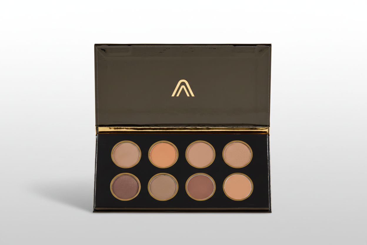 Paleta De Cejas X8 Tonos ATENEA | AcabadoProfeional