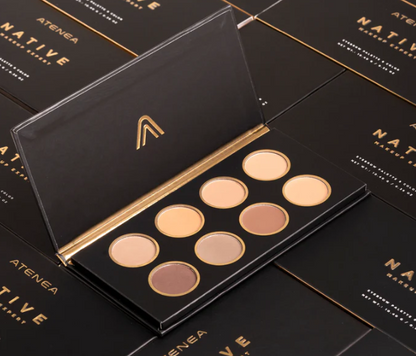 Paleta De Cejas X8 Tonos ATENEA | AcabadoProfeional