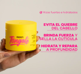 Mascarilla Capilar Rizos LA POCION | Hidratación Profunda Tongolé