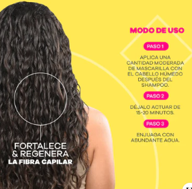 Mascarilla Capilar Rizos LA POCION | Hidratación Profunda Tongolé