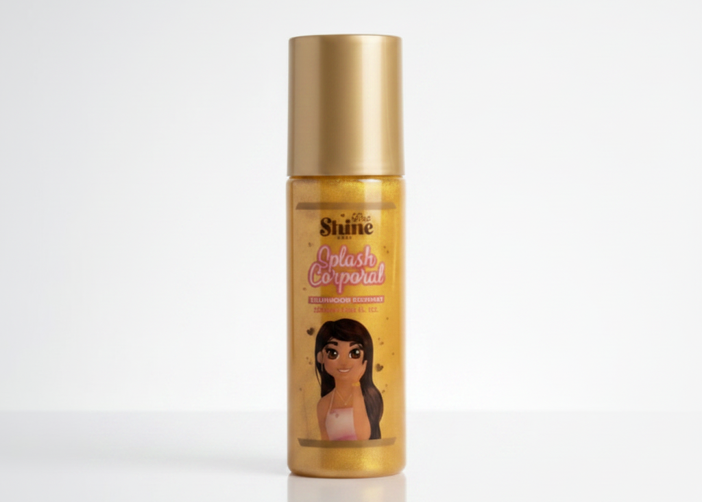 Splash Corporal Dorado 250 ml GLOW SHINE