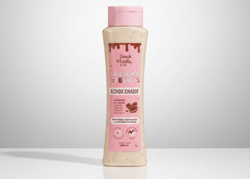 ACONDICIONADOR CHOCOLATE ROSADO LLUVIA DE ESTRELLAS