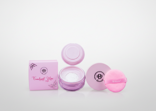 Polvo WhiteMalla Mate White BLOOMSHEL - Acabado Aterciopelado