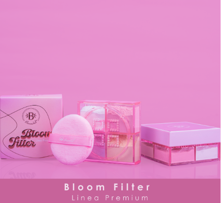 Bloom Filter Línea Premium Polvo Suelto BLOOMSHEL - Fijación Duradera