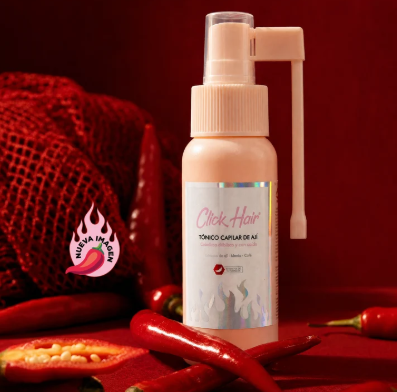 Tónico Capilar Anticaída de Ají 60 ml PELINEX CLICK HAIR