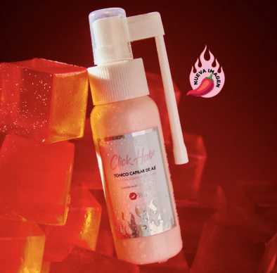 Tónico Capilar Anticaída de Ají 60 ml PELINEX CLICK HAIR