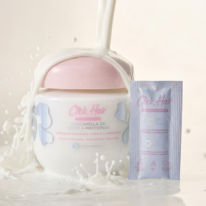 Kit Mascarilla y Booster de Proteínas Click Hair