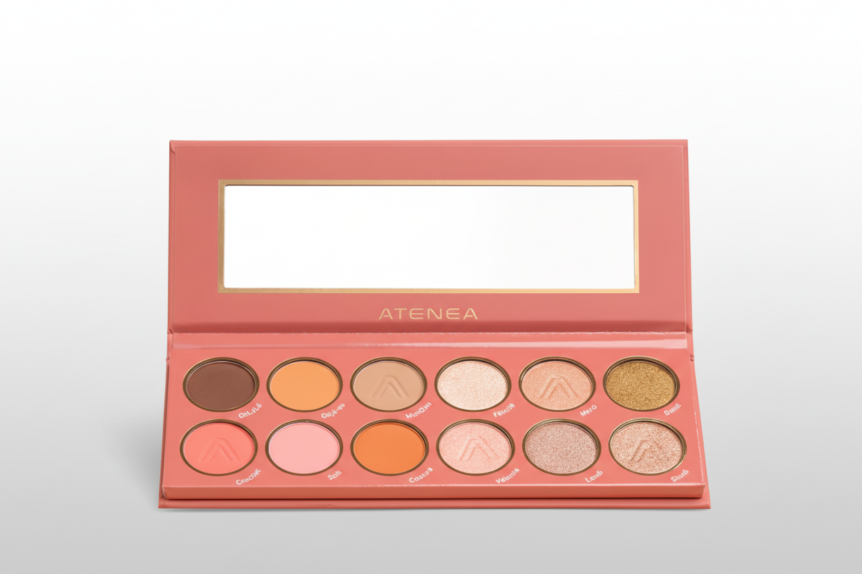 Paleta De Ojos X12 Tonos ATENEA