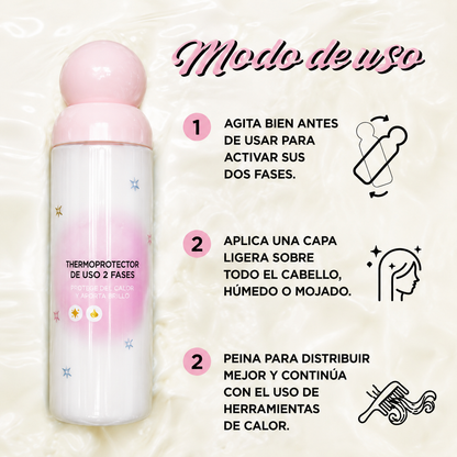 Termoprotector Bifásico Leche y Miel | CLICK HAIR