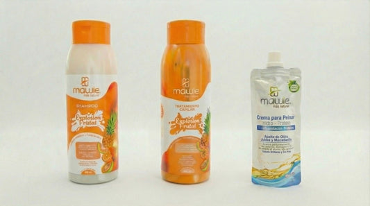 Kit Explosión Frutal: Brillo y Suavidad (Rutina Completa)