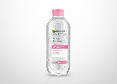 Agua Micelar Bifhasica 400ML GARNIER
