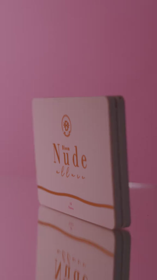 Bloom Nude Allure 01 - Paleta Nude Versátil BLOOMSHELL